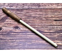 Мусат для заточки керамический Arkansas Sharpeners 170 мм, дубовая ручка