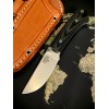 Нож Bark River BA112MBC Woodland Special, A2 Blade, Black Canvas Micarta Handle