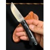 Нож Bark River BA112MBC Woodland Special, A2 Blade, Black Canvas Micarta Handle