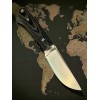 Нож Bark River BA112MBC Woodland Special, A2 Blade, Black Canvas Micarta Handle