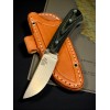 Нож Bark River BA112MBC Woodland Special, A2 Blade, Black Canvas Micarta Handle