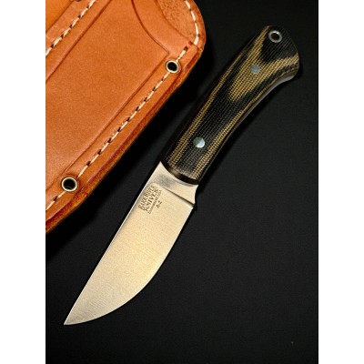 Нож Bark River BA112MBGL Woodland Special, A2 Blade, Green Canvas Micarta Handle