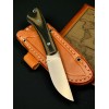 Нож Bark River BA112MBGL Woodland Special, A2 Blade, Green Canvas Micarta Handle