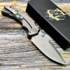 Нож складной Bastinelli Creations BAS01 R.E.D. Folder, Stonewash Blade