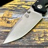 Нож складной Bastinelli Creations BAS01 R.E.D. Folder, Stonewash Blade