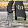 Нож складной Bastinelli Creations BAS02 R.E.D. Folder, Dark Stonewash Blade