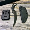 Нож Bastinelli Creations BAS206S Mako, Black Serrated Blade