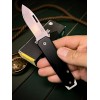 Нож складной Bear & Son BC110BK Large Slip Joint, Black Handle