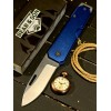 Нож складной Bear & Son BC110BL Large Slip Joint, Blue Handle