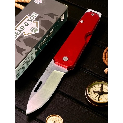 Нож складной Bear & Son BC110RD Large Slip Joint, Red Handle Нож складной Bear & Son BC110RD Large Slip Joint, Red Handle