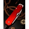 Нож складной Bear & Son BC110RD Large Slip Joint, Red Handle