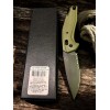 Нож складной Bear & Son BCAC2000G4BSR Katakt I, M390 Part Serrated Blade, OD Green Handle