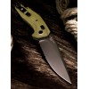 Нож складной Bear & Son BCAC2000G4BSR Katakt I, M390 Part Serrated Blade, OD Green Handle