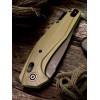 Нож складной Bear & Son BCAC2000G4BSR Katakt I, M390 Part Serrated Blade, OD Green Handle