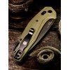 Нож складной Bear & Son BCAC2000G4BSR Katakt I, M390 Part Serrated Blade, OD Green Handle