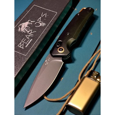 Нож складной Bear & Son BCAC2100ALBKB Katakt II, M390 Black Blade