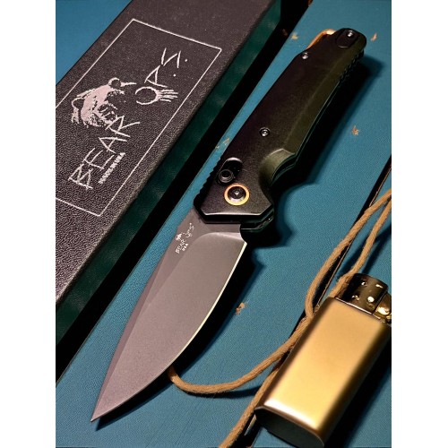 Нож складной Bear & Son BCAC2100ALBKB Katakt II, M390 Black Blade
