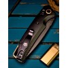 Нож складной Bear & Son BCAC2100ALBKB Katakt II, M390 Black Blade
