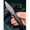Нож складной Bear & Son BCAC2100ALBKBSR Katakt II, M390 Part Serrated Blade