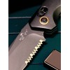 Нож складной Bear & Son BCAC2100ALBKBSR Katakt II, M390 Part Serrated Blade