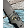Нож складной Bear and Son BCMC1000ALBKB Nekama I, Black Handle