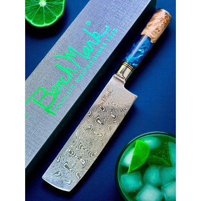 Нож BenchMark BMK123 Chopper, Japanese Damascus Blade