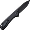 Нож складной Civivi C18062P-1 Button Lock Elementum II, Black Stonewashed Nitro-V Blade, Black G10 Handle