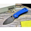 Нож складной Civivi C19068S-3 Baby Banter, Black Stonewashed Nitro-V Blade, Blue G10 Handle