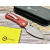 Нож складной Civivi C19068S-6 Baby Banter, Stonewashed Nitro-V Blade, Burgundy G10 Handle