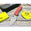 Нож складной Civivi C19068S-6 Baby Banter, Stonewashed Nitro-V Blade, Burgundy G10 Handle