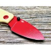 Нож складной Civivi C19068S-7 Baby Banter, Red Painted Nitro-V Blade, Ivory G10 Handle