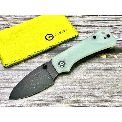 Нож складной Civivi C19068S-8 Baby  Banter, Black Stonewashed Nitro-V Blade, Natural G10 Handle