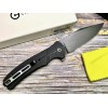 Нож складной Civivi C20038D-1 Cogent, Black Stonewashed 14C28N Blade, Black G10 Handle