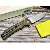 Нож складной Civivi C20038D-5 Cogent, Bead Blasted 14C28N Blade, Green Micarta Coarse Handle