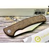 Нож складной Civivi C20039-2 Sinisys, Bead Blasted 14C28N Blade, Brown Burlap Micarta Handle