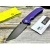 Нож складной Civivi C2023D Brazen, Black Stonewashed Tango D2 Blade, Purple G10 Handle