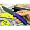 Нож складной Civivi C2023D Brazen, Black Stonewashed Tango D2 Blade, Purple G10 Handle