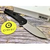 Нож складной Civivi C21006-1 Conspirator, Stonewashed Nitro-V, Black Micarta Handle