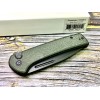 Нож складной Civivi C21006-2 Conspirator, Black Stonewashed Nitro-V Blade, Green Micarta Handle