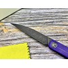 Нож складной Civivi C21019-2 Clavi, Black Stonewashed  Nitro-V Blade, Purple G10 Handle