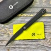 Нож складной Civivi C21019-1 Clavi, Black Stonewashed Nitro-V Blade,  Black G10 Handle