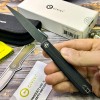 Нож складной Civivi C21019-1 Clavi, Black Stonewashed Nitro-V Blade,  Black G10 Handle