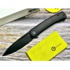 Нож складной Civivi C21025B-2 Cetos, Black Stonewashed 14C28N Blade, Black Micarta Coarse Presentation Handle