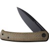 Нож складной Civivi C21025B-3 Cetos, Black Stonewashed 14C28N Blade, Green Micarta Coarse Presentation Handle