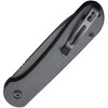 Нож складной Civivi C2103A Button Lock Elementum, Black Stonewashed 14C28N Blade, Black G10 Handle