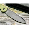 Нож складной Civivi C2103B Button Lock Elementum, Black Stonewashed 14C28N Blade, Olive Micarta Handle
