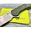 Нож Civivi C2105B Elementum, D2 Blade, Dark Green Micarta D2 Blade