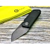 Нож складной Civivi C2108B Ki-V, Black Stonewashed 9CR18MOV Blade, Black G10 Handle