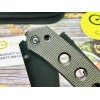 Нож складной Civivi C22036-3 Vision FG, Black Nitro-V Blade, Dark Green Canvas Micarta Handle