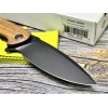 Нож складной Civivi C803H Praxis, Black Stonewashed 9Cr18MoV Blade, Cuibourtia Wood Handle
